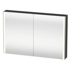 Duravit XSquare Aynalı dolap 1200 mm Grafit Mat