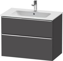 Duravit D-Neo Asma dolap ünitesi 810 mm Grafit Mat DE4362010490000