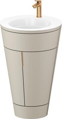 Duravit Starck 1 c-bonded yerden dolap 560 mm Taupe Saten Mat Lake S19513O04600000