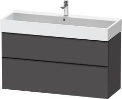 Duravit D-Neo Asma dolap ünitesi 1184 mm Grafit Mat DE43750BD490000