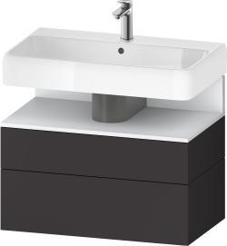 Duravit Studio F. A. Porsche Collection Asma dolap ünitesi 790 mm Grafit Süper Mat QA4394018800010