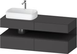 Duravit Studio F. A. Porsche Collection Asma dolap ünitesi 1400 mm Grafit Mat QA4765080490000