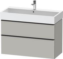 Duravit D-Neo Asma dolap ünitesi 984 mm Beton Gri Mat Dekor DE43740BD070000