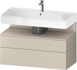 Duravit Studio F. A. Porsche Collection Asma dolap ünitesi 990 mm Taupe Süper Mat QA4395091830010