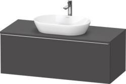 Duravit D-Neo Asma dolap ünitesi Grafit Mat Grafit Mat Dekor, Kulp Paslanmaz çelik DE4949070490000