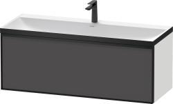 Duravit Vitrium c-bonded Asma dolap 1200 mm Grafit Mat VT4288O4918000G