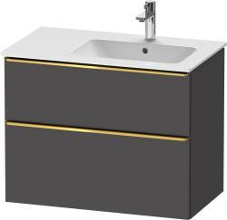 Duravit D-Neo Asma dolap ünitesi 810 mm Grafit Mat DE4367034490000