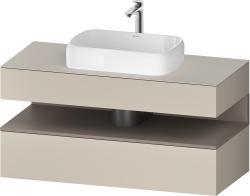 Duravit Studio F. A. Porsche Collection Asma dolap ünitesi 1200 mm Taupe Süper Mat QA4732043830000