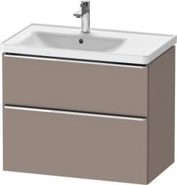Duravit D-Neo Asma dolap ünitesi Bazalt Mat Bazalt Mat Dekor, Kulp Krom DE4357010430000
