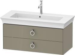 Duravit White Tulip Asma dolap ünitesi 984 mm Taş Grisi Parlak WT43520H2H2