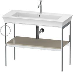 Duravit White Tulip Metal konsol 984 mm Taupe Saten Mat Lake WT4544L6060