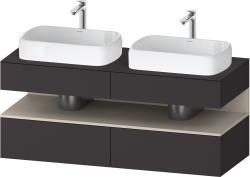 Duravit Studio F. A. Porsche Collection Asma dolap ünitesi 1400 mm Grafit Süper Mat QA4767083800000