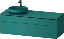 Duravit Vitrium Asma dolap ünitesi 1420 mm Greenblue Mat VT4870LHAHA0000