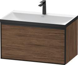 Duravit Vitrium c-bonded Asma dolap 800 mm Koyu Ceviz Dekor VT4286O2121000G