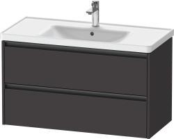 Duravit Ketho.2 Asma dolap ünitesi 984 mm Grafit Süper Mat K25284080800000