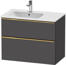 Duravit D-Neo Asma dolap ünitesi 810 mm Grafit Mat DE4366034490000