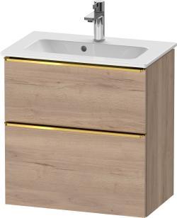 Duravit D-Neo Asma dolap ünitesi 610 mm Marbeled Oak DE4368034550000