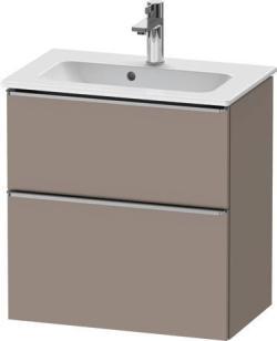 Duravit D-Neo Asma dolap ünitesi Bazalt Mat Bazalt Mat Dekor, Kulp Paslanmaz çelik DE4368070430000