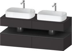 Duravit Studio F. A. Porsche Collection Asma dolap ünitesi 1400 mm Grafit Süper Mat QA4767049800010