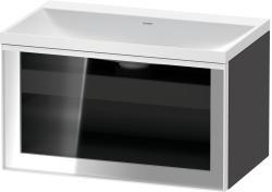 Duravit Vitrium c-bonded Asma dolap 800 mm Parsol grey Glossy, Glass VT4296N4949001W
