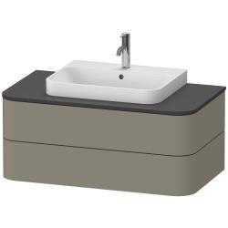 Duravit Happy D.2 Asma dolap ünitesi 1000 mm Taş Grisi Saten Mat Lake HP4961092920010
