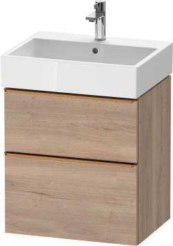 Duravit D-Neo Asma dolap ünitesi 584 mm Marbeled Oak DE4371004550000