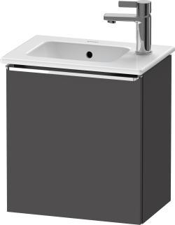 Duravit D-Neo Asma dolap ünitesi 410 mm Grafit Mat DE4259L10490000