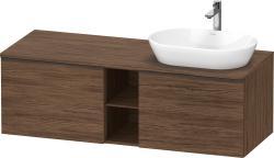Duravit D-Neo Asma dolap ünitesi 1400 mm Koyu Ceviz Dekor DE4950RBD210000