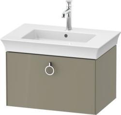 Duravit White Tulip Asma dolap ünitesi 684 mm Taş Grisi Parlak WT42510H2H2