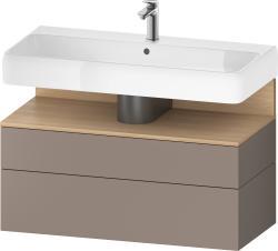 Duravit Studio F. A. Porsche Collection Asma dolap ünitesi 990 mm Bazalt Mat QA4395030430010
