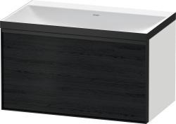 Duravit Vitrium c-bonded Asma dolap 800 mm Siyah Meşe VT4286N1618000G