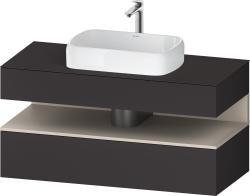 Duravit Studio F. A. Porsche Collection Asma dolap ünitesi 1200 mm Grafit Süper Mat QA4732091800000