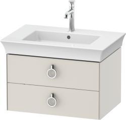 Duravit White Tulip Asma dolap ünitesi 684 mm İskandinav Beyazı Saten Mat Lake WT4351039390010