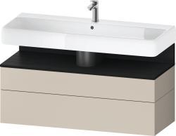 Duravit Studio F. A. Porsche Collection Asma dolap ünitesi 1190 mm Taupe Süper Mat QA4396016830010