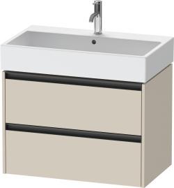 Duravit Ketho.2 Asma dolap ünitesi 784 mm Taupe Süper Mat K25277083830000