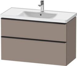 Duravit D-Neo Asma dolap ünitesi Bazalt Mat Bazalt Mat Dekor, Kulp Elmas siyah DE43560BD430000