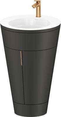 Duravit Starck 1 c-bonded yerden dolap 560 mm Grafit Saten Mat S19513O04580010