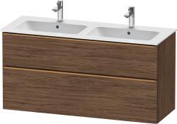 Duravit D-Neo Asma dolap ünitesi 1280 mm Koyu Ceviz Dekor DE4365004210000
