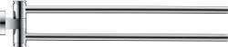 Duravit D-Code Havlu askısı 447 mm Krom