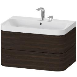 Duravit Happy D.2 c-shaped asma set 775 mm Fırçalanmış Ceviz HP4347E6969