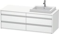 Duravit Ketho Asma dolap ünitesi 1400 mm Beyaz Mat KT6757R1818