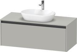 Duravit Ketho.2 Asma dolap ünitesi 1200 mm Beton Gri Mat Dekor K24887007070000