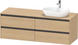 Duravit Ketho.2 Asma dolap ünitesi 1600 mm Doğal Meşe K24899R30300000
