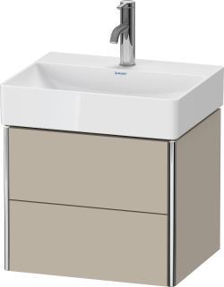 Duravit XSquare Asma dolap ünitesi 484 mm Taupe Saten Mat Lake XS430506060