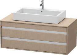 Duravit Ketho Asma dolap ünitesi 1200 mm Keten Dekor KT665607575