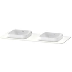 Duravit Happy D.2 Tezgah 1300 mm Beyaz Süper Mat HP032KB8484