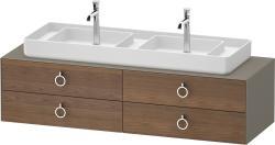 Duravit White Tulip Asma dolap ünitesi 1600 mm Amerikan Ceviz masif WT4997077920000