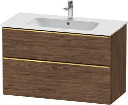 Duravit D-Neo Asma dolap ünitesi 1010 mm Koyu Ceviz Dekor DE4363034210000