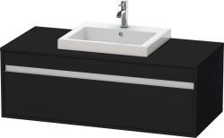 Duravit Ketho Asma dolap ünitesi 1200 mm Siyah Meşe KT679601616