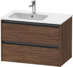 Duravit Ketho.2 Asma dolap ünitesi 810 mm Koyu Ceviz Dekor K25267021210000